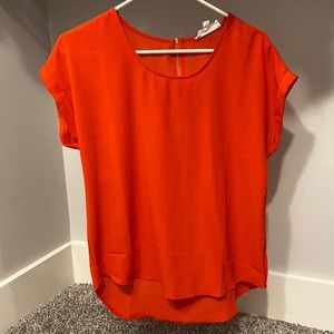 Pink Rose Red Blouse